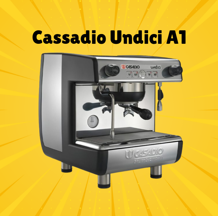 Máy pha cà phê Cassadio Undici A1 – Giải Pháp Pha Cà Phê Chuyên Nghiệp Cho Quán