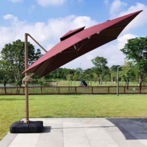 Ô DÙ LỆCH TÂM VUÔNG 3M3 CAO CẤP CHO QUÁN CÀ PHÊ